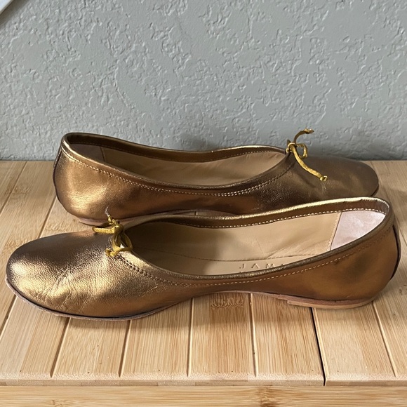 Jamie Haller the ballet slipper flats in gold EU 39 (US 8) - Picture 7 of 13